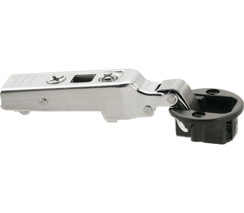 Blum CLIP top hinges - special applications 95° Glass door hinges - self closing Full overlay Black/Nickel - Image 2