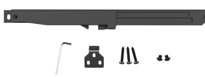 BARN DOOR FLAT RAIL SC ACC KIT SC MT BL