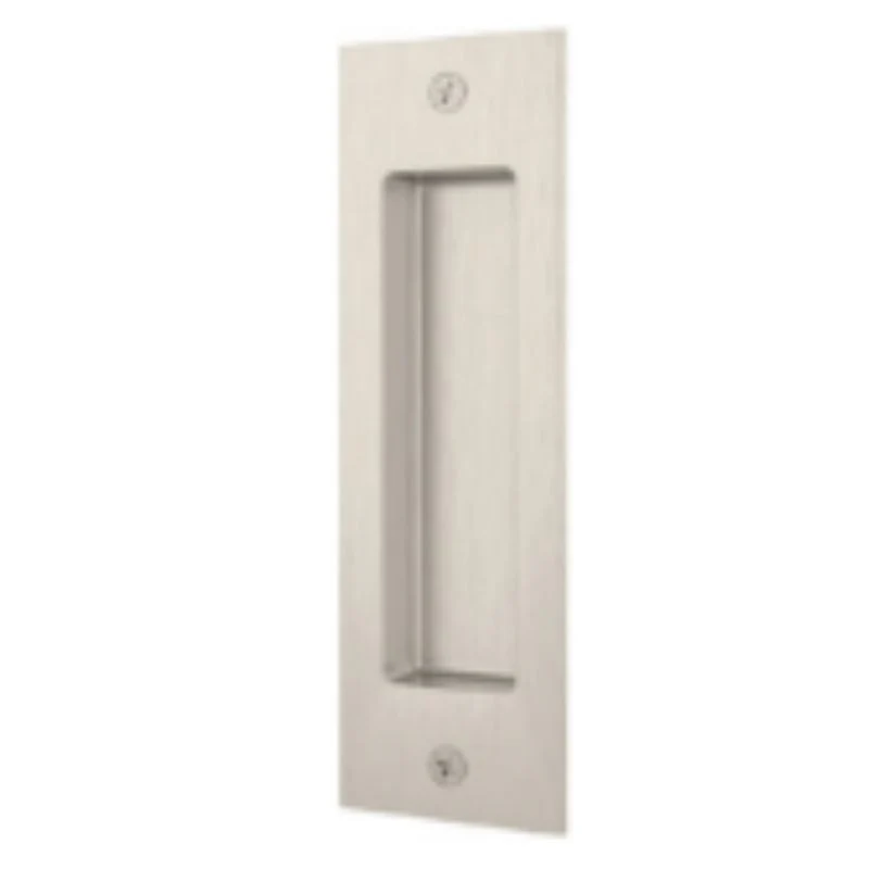 BARN DOOR FLUSH HANDLE 165X53MM SATIN NI - Image 2
