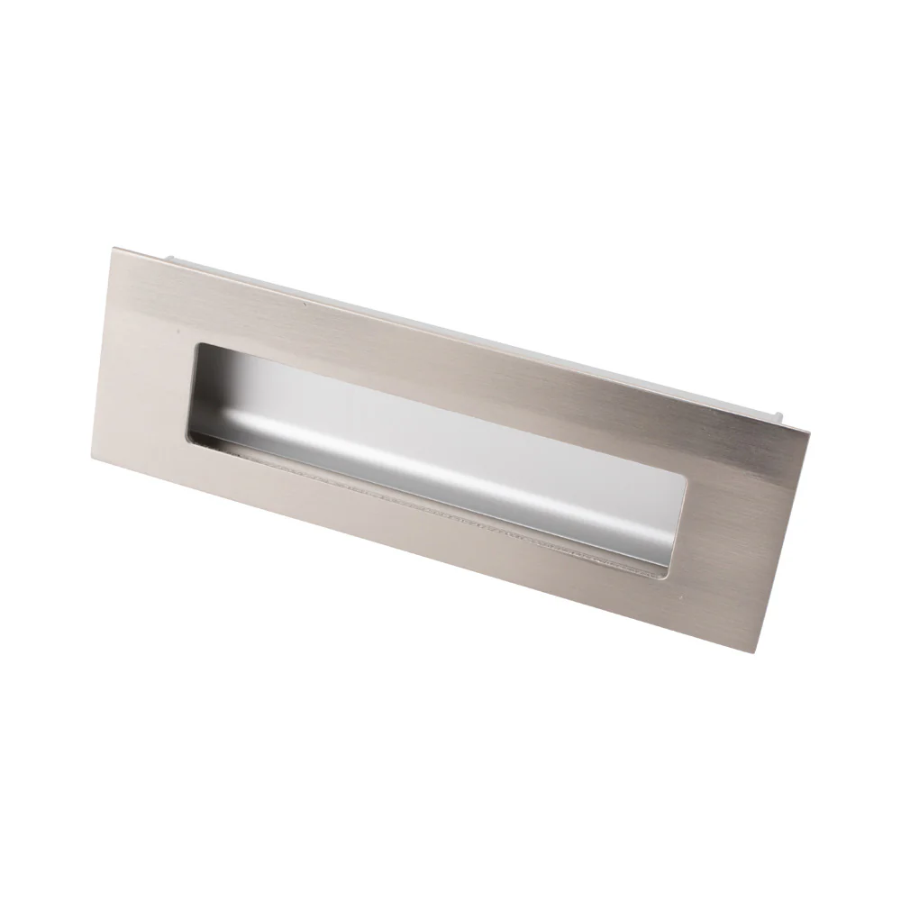 FLUSH HANDLE BRUSHED NICKEL 128MM - Image 2