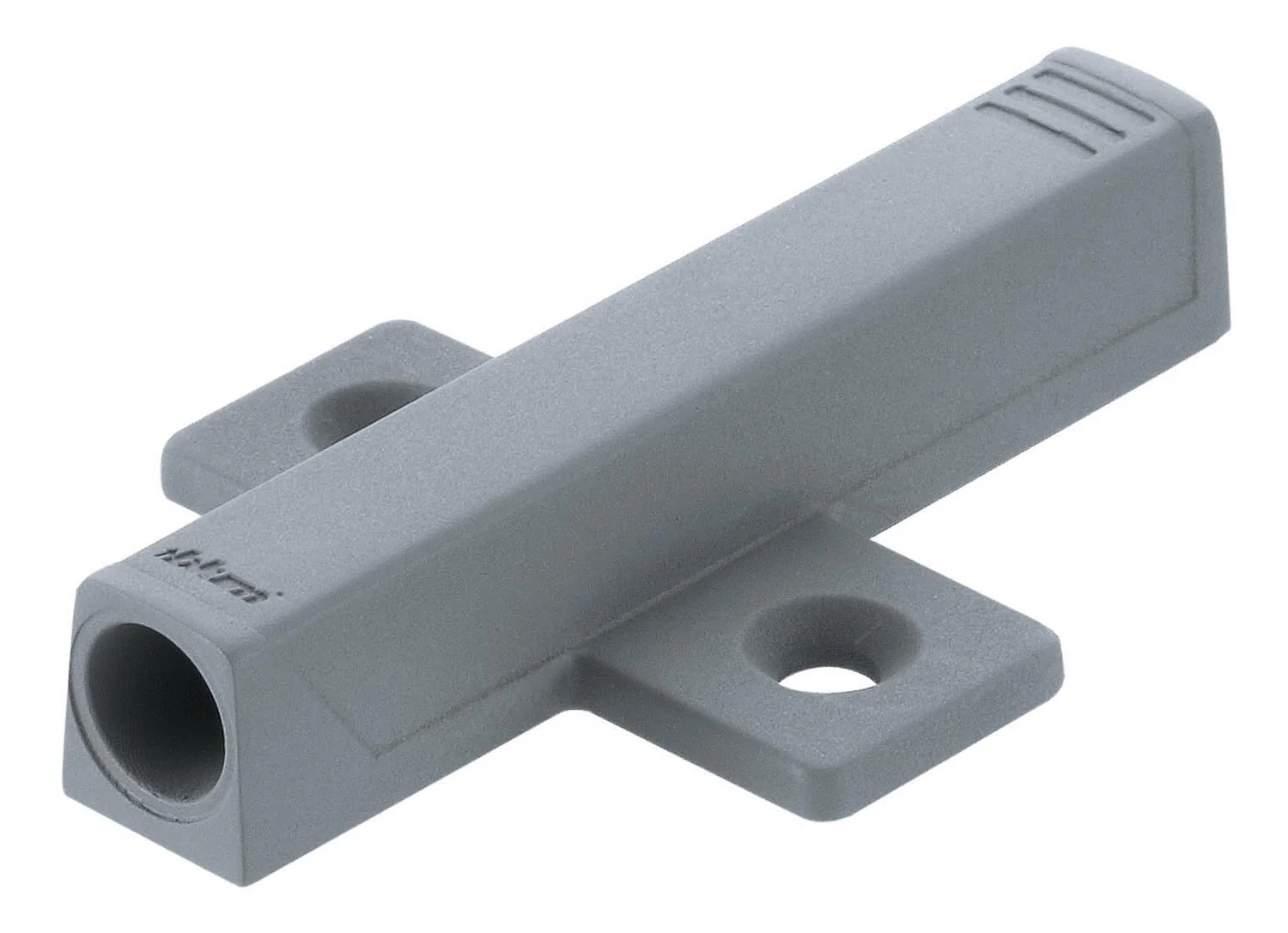 TIP-ON for doors - depth adjustable Adapter plates Wing R7036 Platinum-Grey TIP-AP 250R736 - Image 3