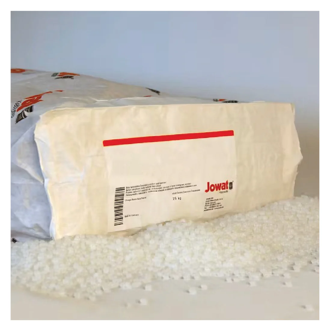 ADHESIVE JOWAT JOWATHERM 280.90 EVA HOTMELT HIGH VISCOSITY CLEAR 190?210Â°C GRANULAR 44LB BAG - Image 3