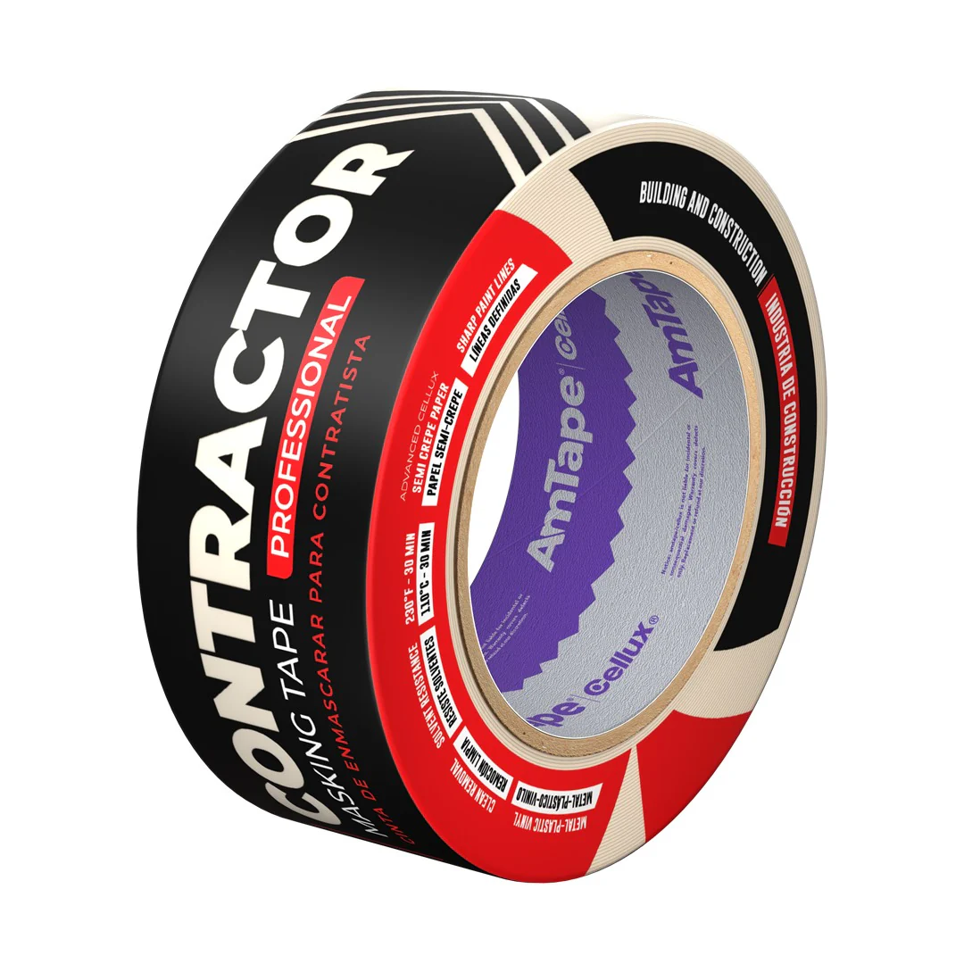 AmTape Contractor Masking Tape White - Image 5