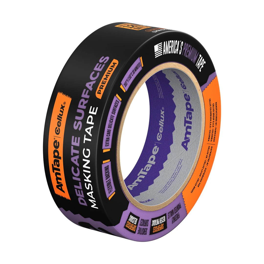 AmTape Delicate Surfaces Masking Tape Light Purple - Image 3