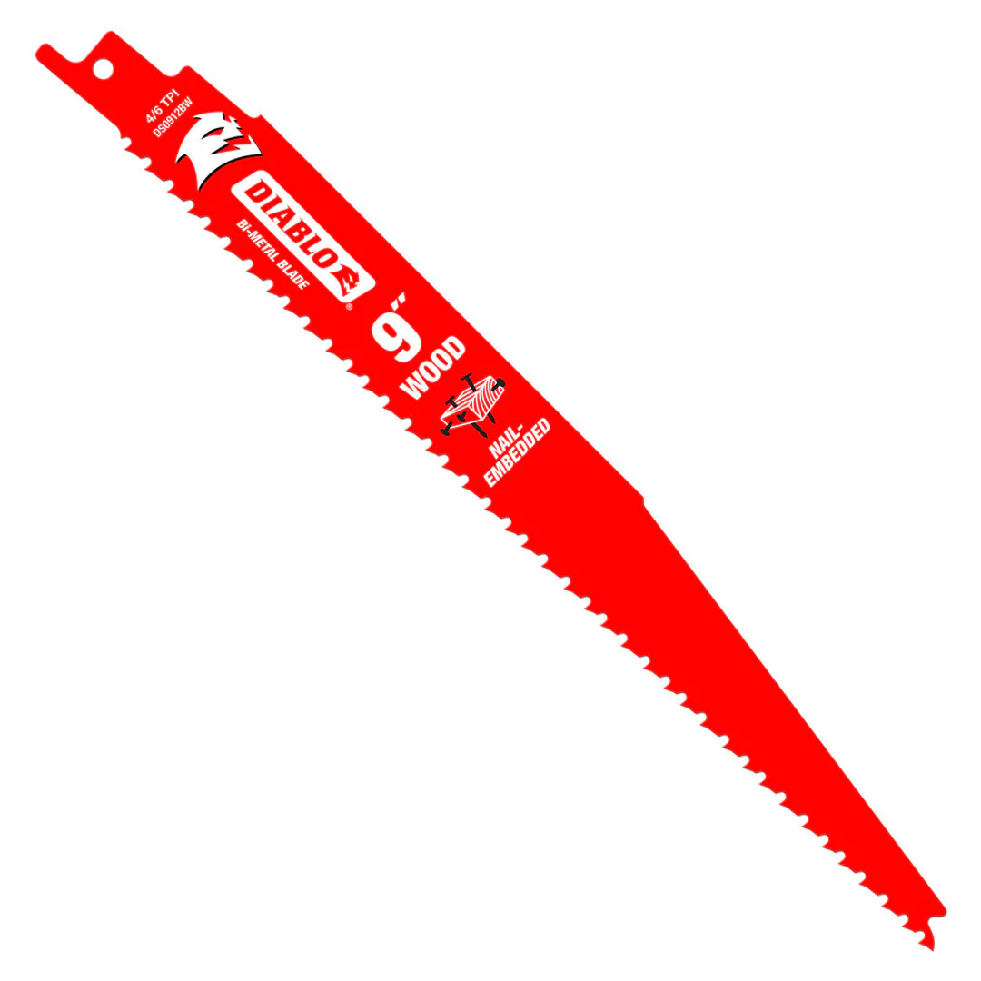 Bi-Metal Reciprocating Saw Blade For Nail-Embedded Wood - Image 2