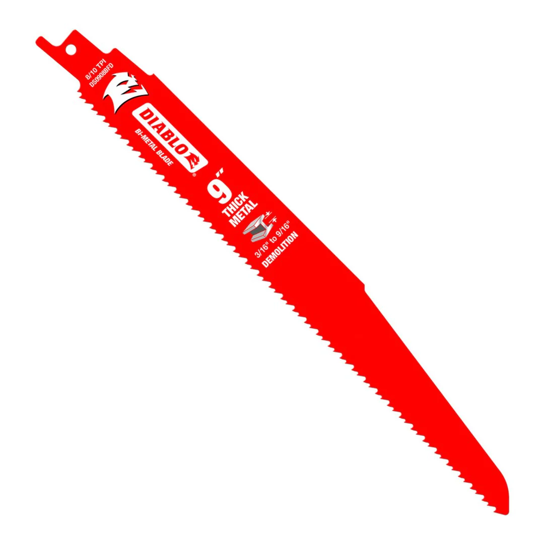 Bi-Metal Reciprocating Saw Blade For Thick Metal - Image 3