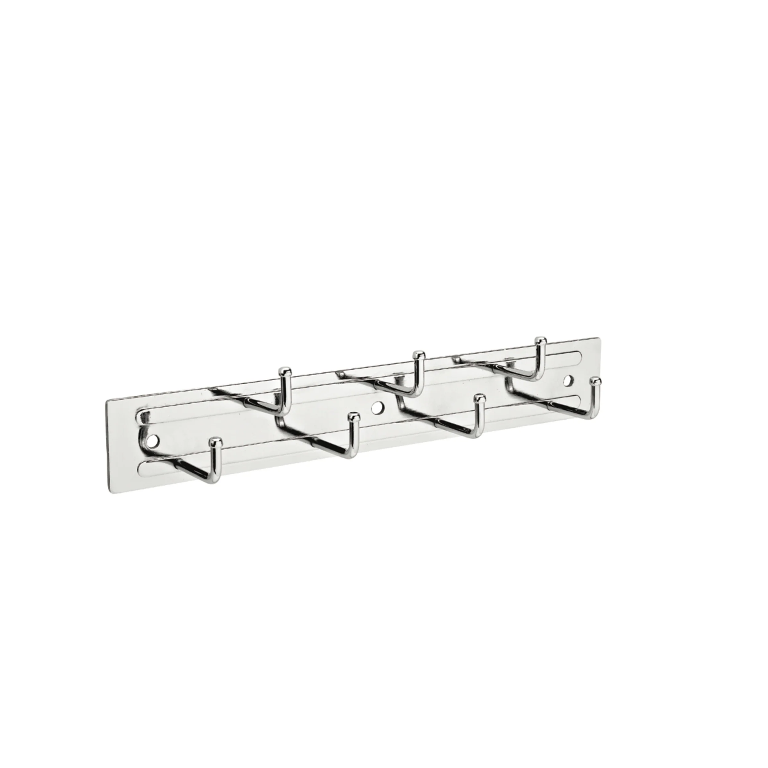 12 in Chrome Static Belt Rack Chrome  1.88 in (48 mm) W x 11.75 in (298 mm) D x 1.75 in (44 mm) H - Image 2