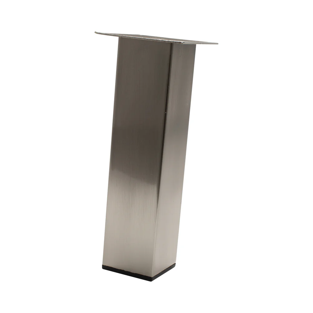 FURNITURE LEG SQUARE 8" TUBE 50MM BN - Image 4