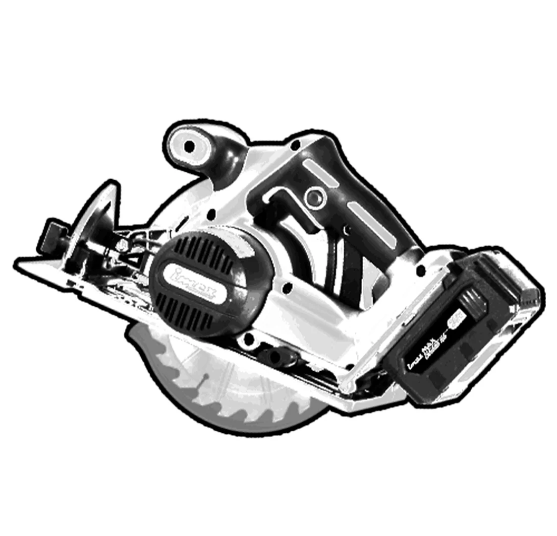 7-1/4" 20V Cordless Brushless Circular Saw with Battery and Charger - IMEX Power Tools - Image 3