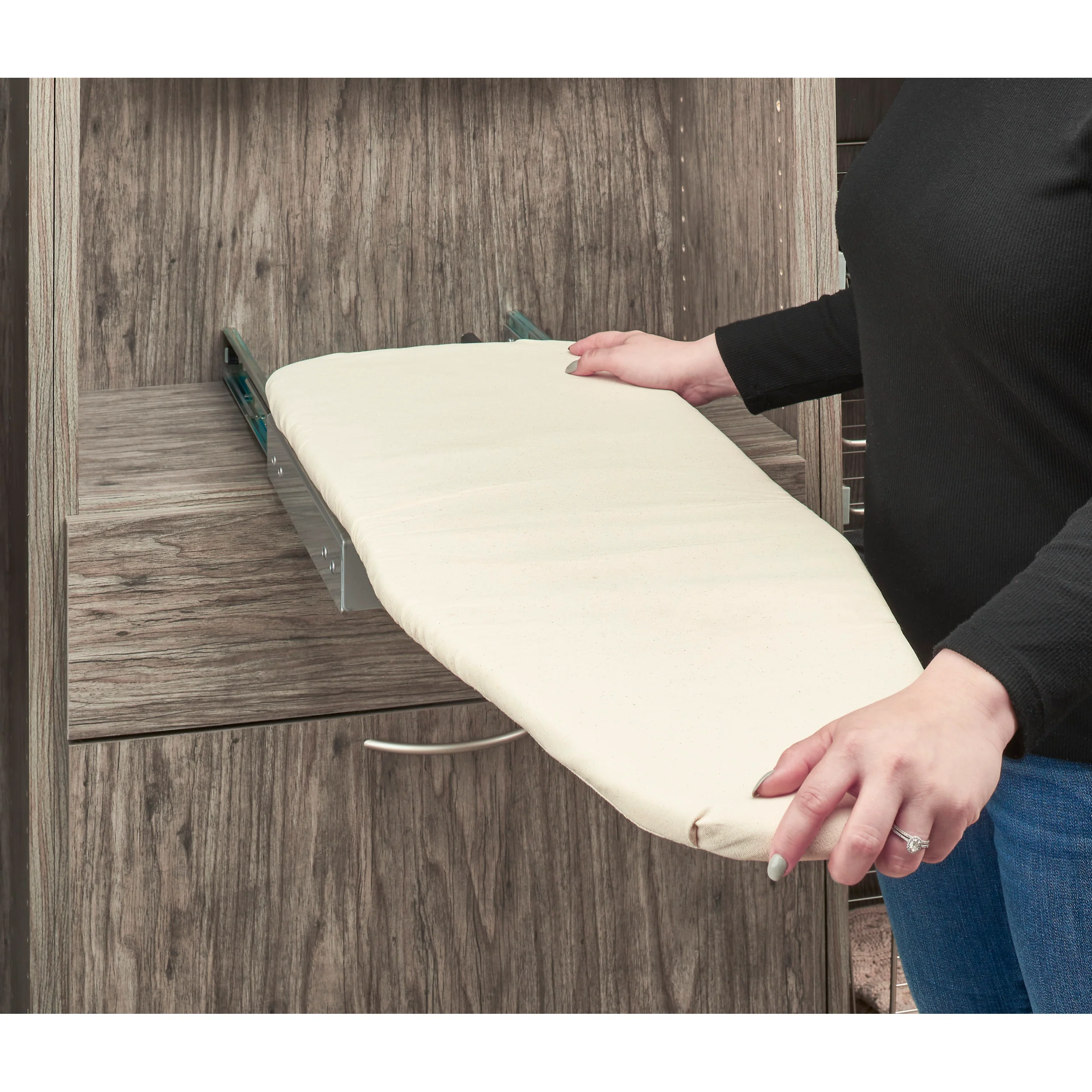 Elite Rotating Ironing Board Silver  18.7 in (475 mm) W x 14 in (356 mm) D x 4.52 in (115 mm) H - Image 6