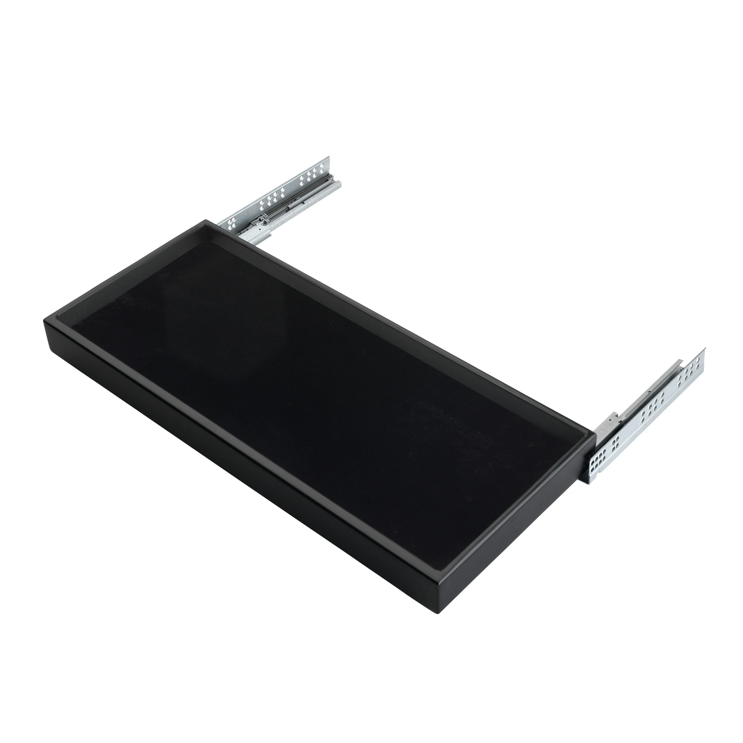 30 in Black Large Undermount Jewelry Drawer Black  30 in (762 mm) W x 14 in (356 mm) D x 3.13 in (80 mm) H - Image 2