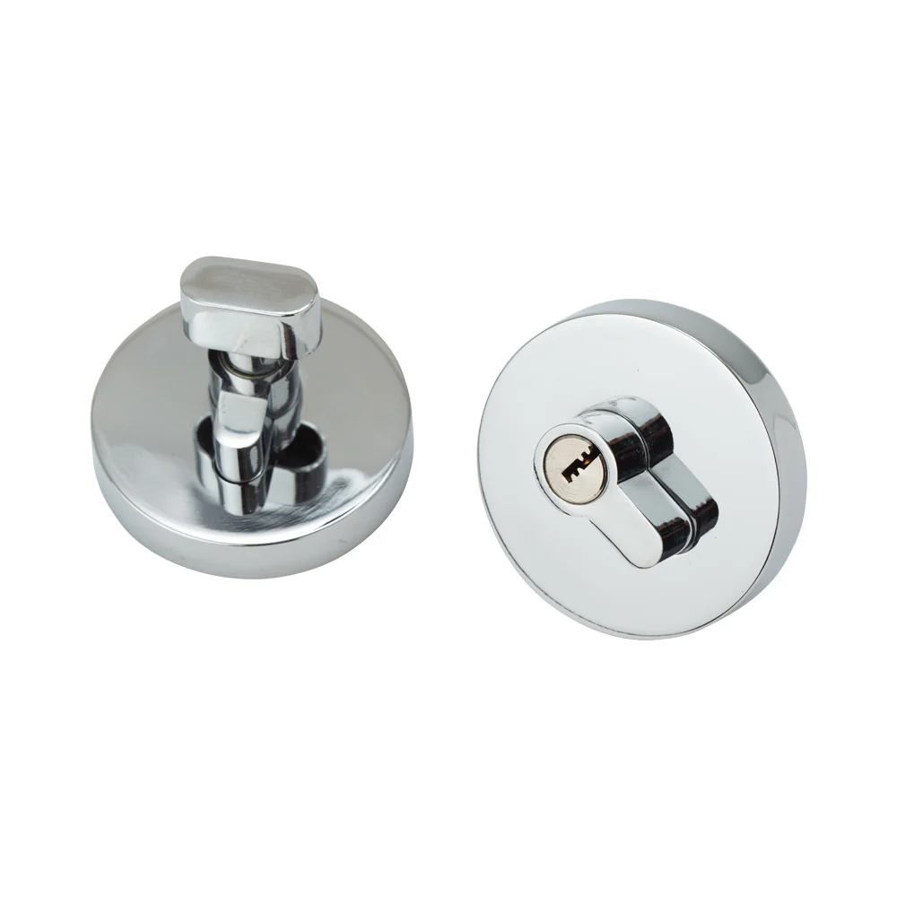 DEAD BOLT ROUND CHROME - Image 3
