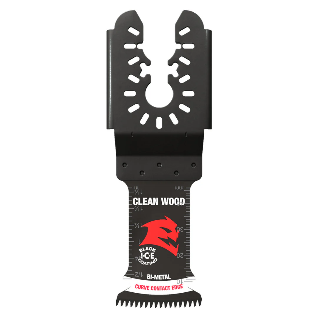 Demo Demon(TM) Universal Fit Bi-Metal Oscillating Blade For Clean Wood
