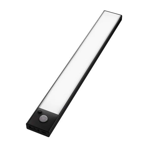 Eco-Lucent LED Light Bar - Aluminum - Black - 11.93 x 1.57 x 0.70