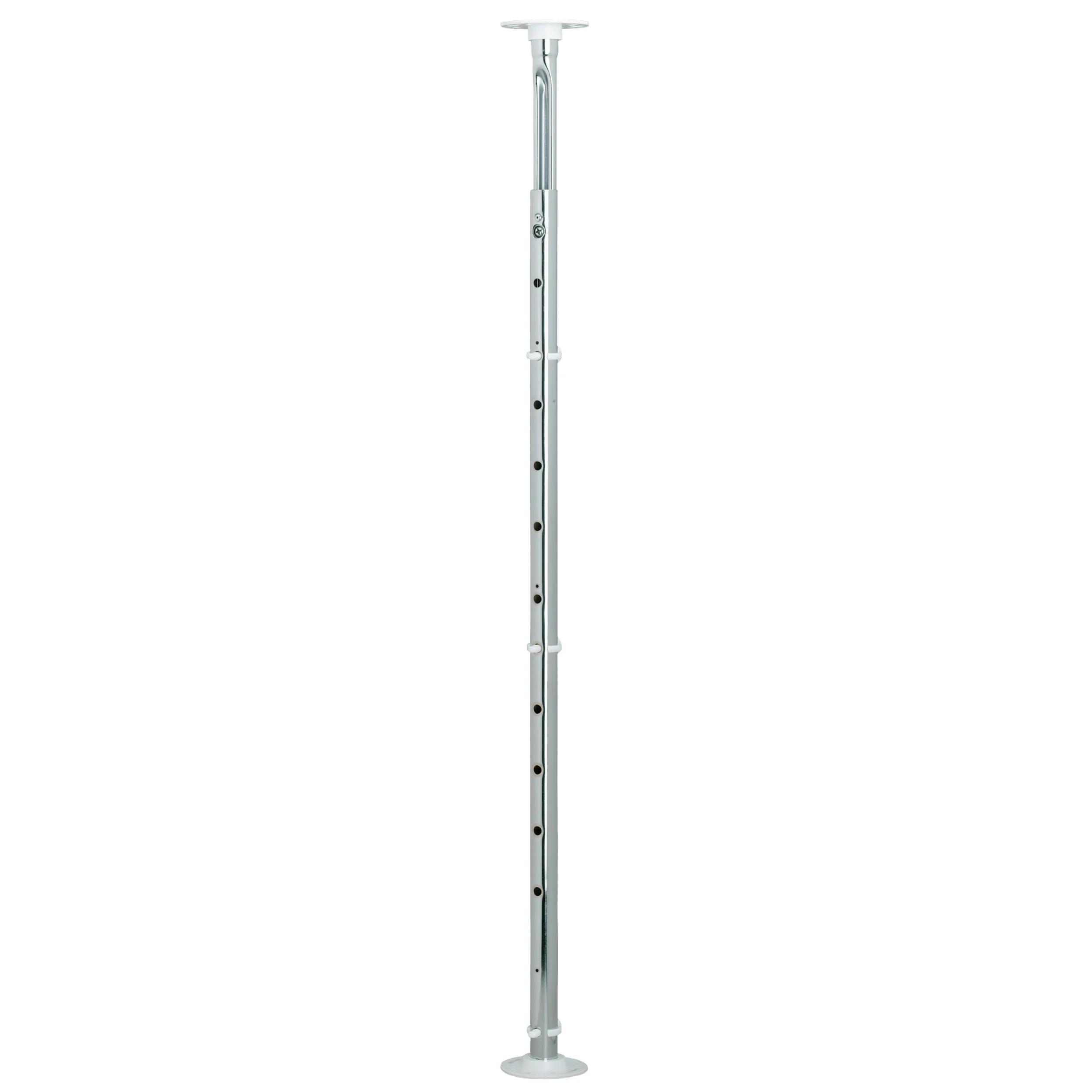 18 in White Polymer Full Circle Lazy Susans 3-Shelf White  18 in (457 mm) W x 18 in (457 mm) D x 34 in (864 mm) H - Image 5