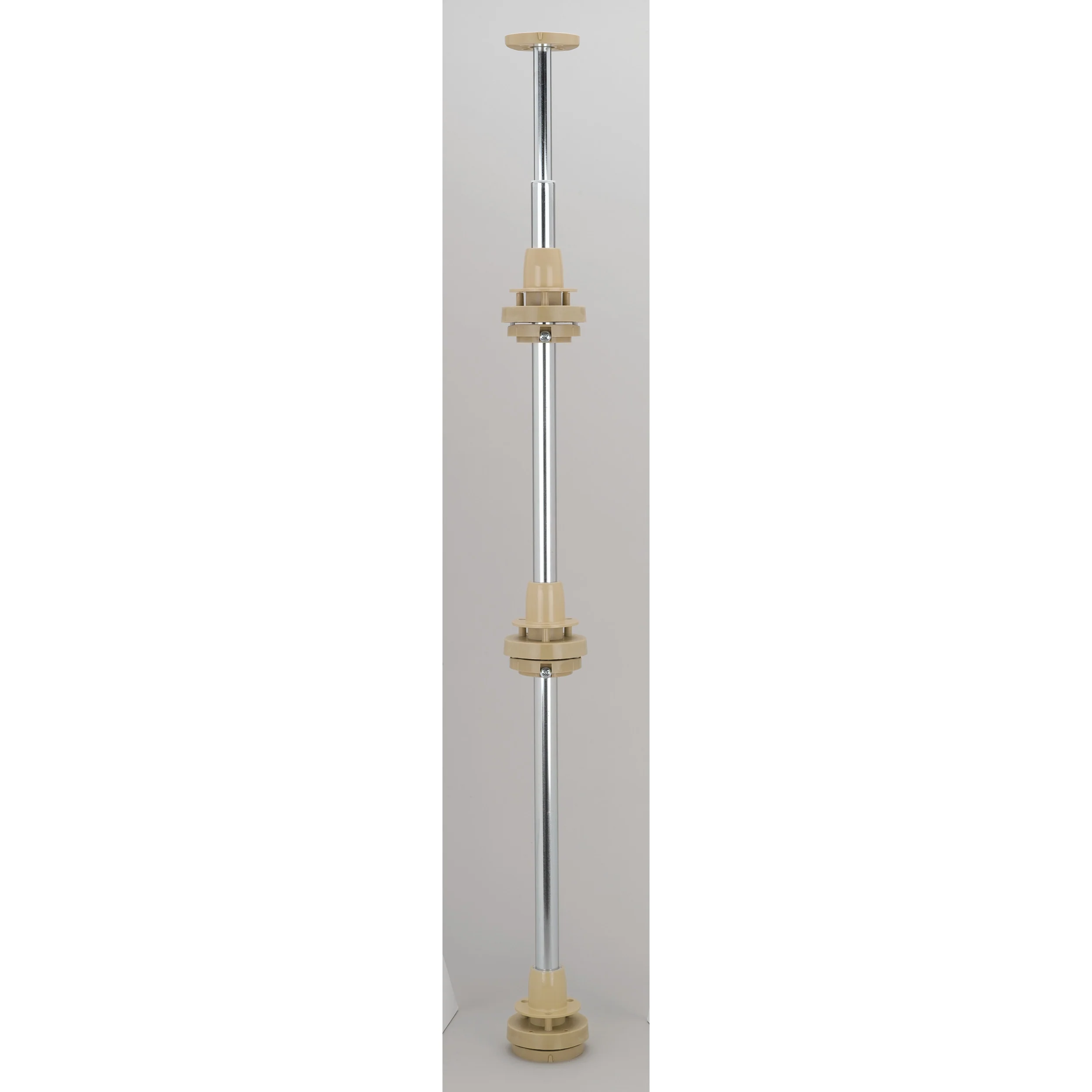 18 in Banded Wood Full Circle Lazy Susans 3-Shelf Natural  18 in (457 mm) W x 18 in (457 mm) D x 38 in (965 mm) H - Image 6