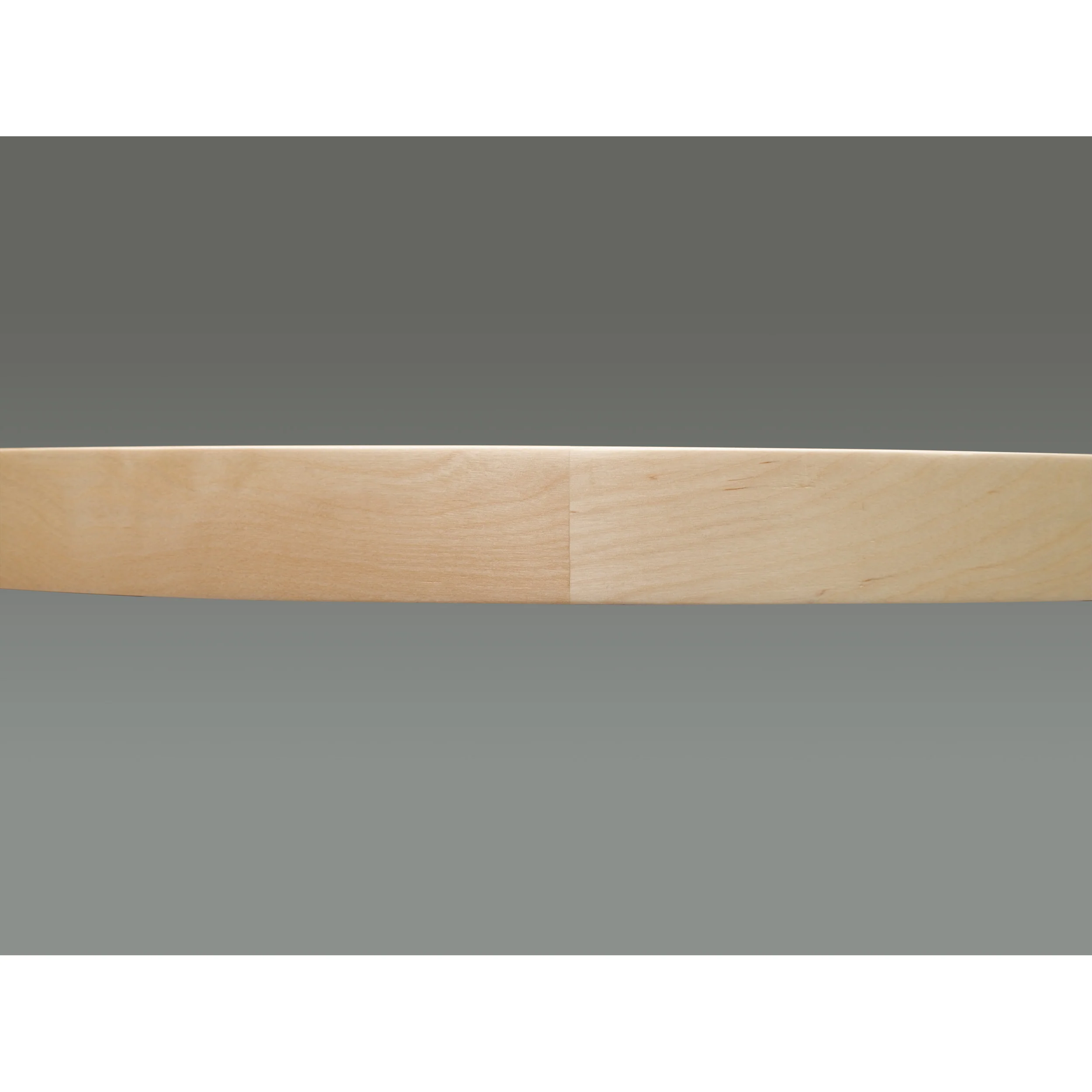 20 in Banded Wood D-Shape Lazy Susans 2-Shelf Natural  20 in (508 mm) W x 20 in (508 mm) D x 26 in (660 mm) H - Image 6