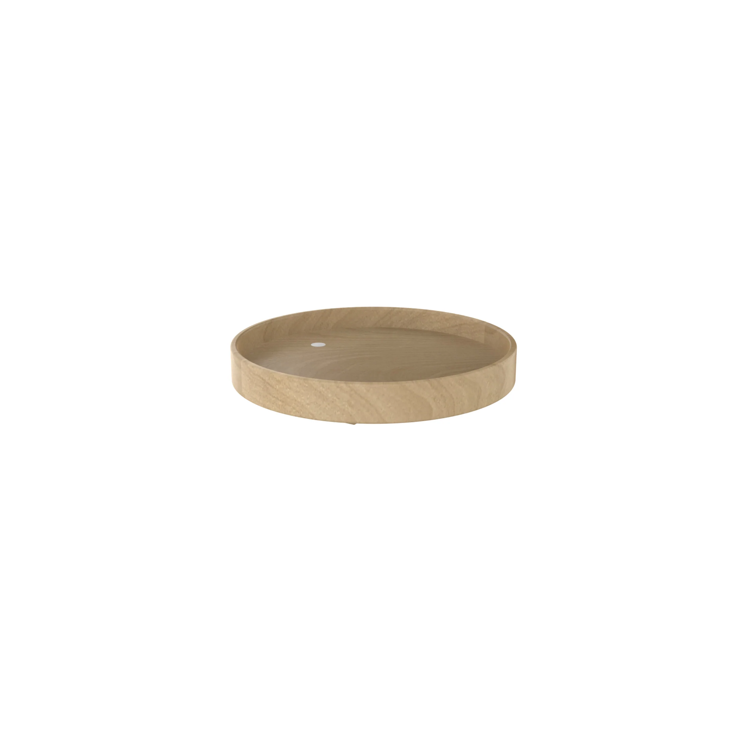 18 in Natural Wood Full Circle Lazy Susan Natural  18 in (457 mm) W x 18 in (457 mm) D x 3.78 in (96 mm) H - Image 4