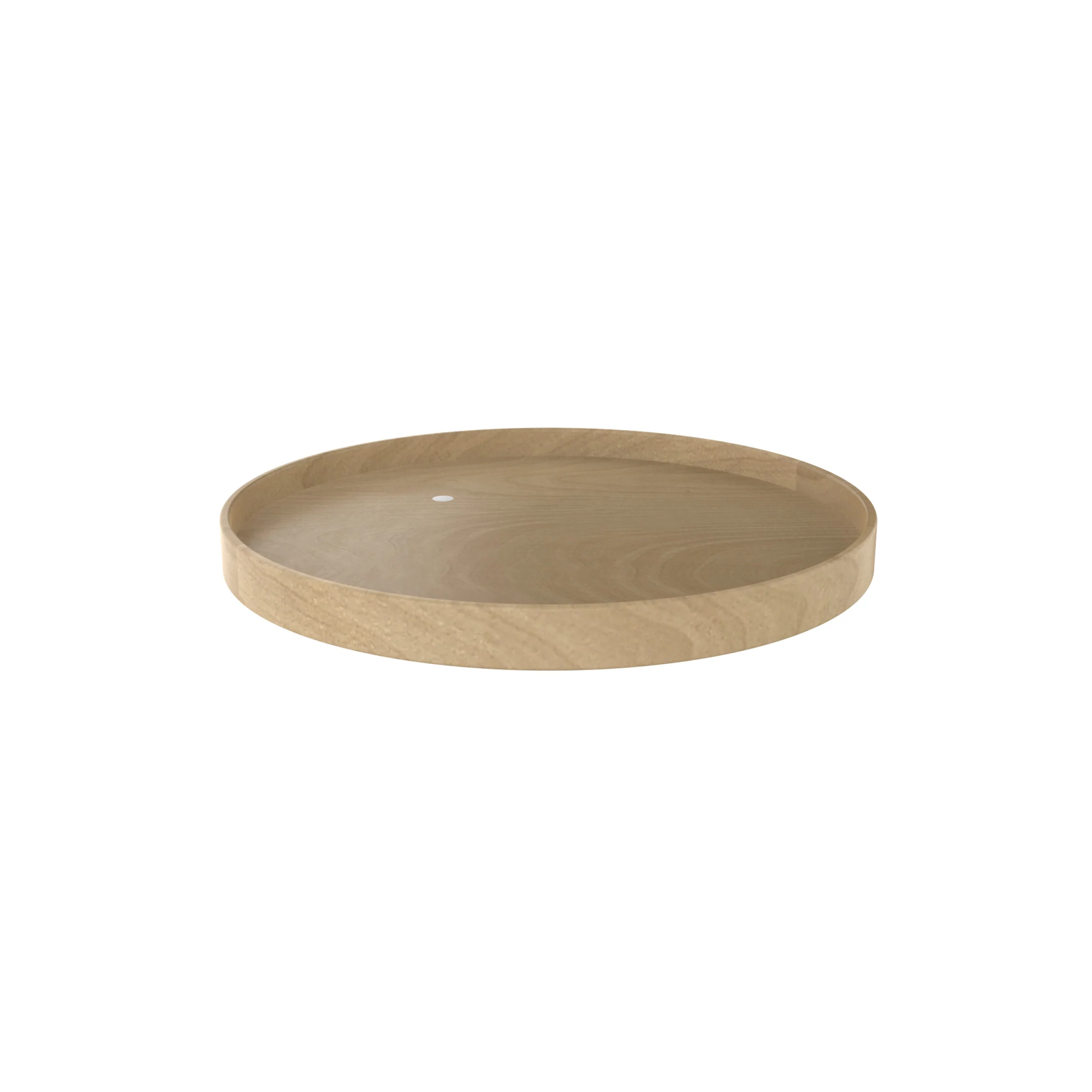 28 in Natural Wood Full Circle Lazy Susan Natural  28 in (711 mm) W x 28 in (711 mm) D x 3.78 in (96 mm) H - Image 5