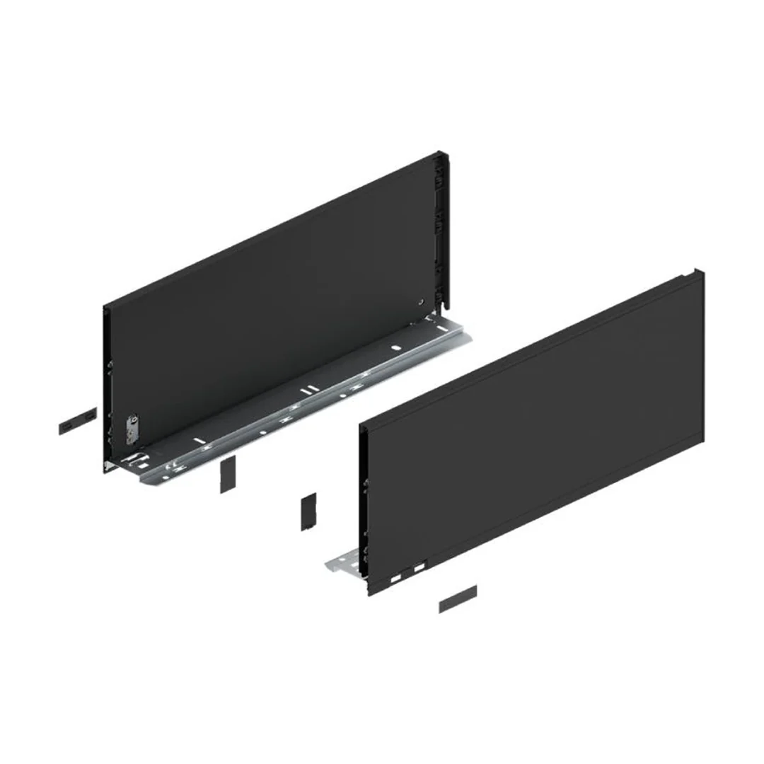 Blum LEGRABOX F-Height Drawer Box Kit Matte Black 125 LB - Image 2