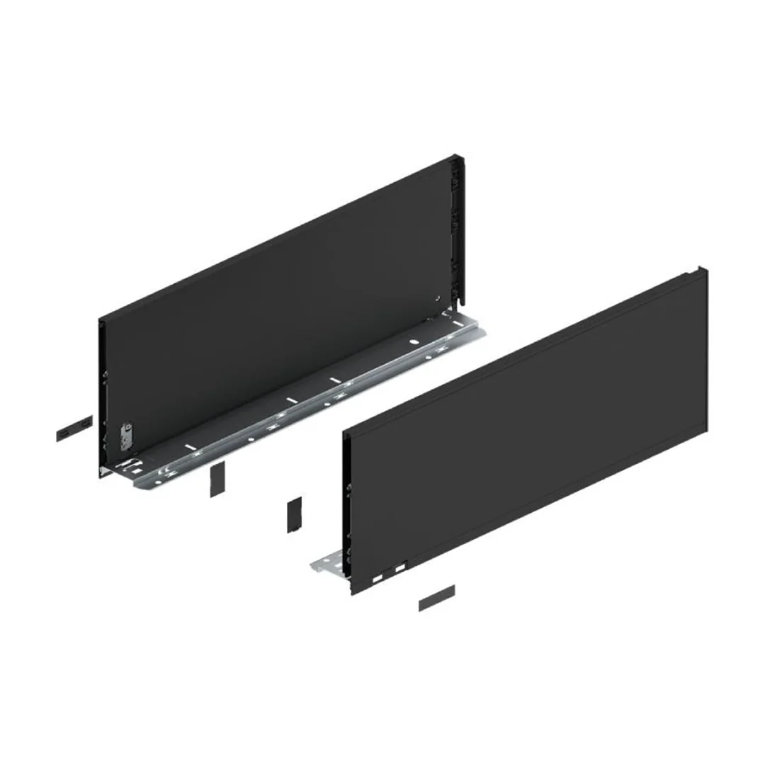 Blum LEGRABOX F-Height Drawer Box Kit Matte Black 125 LB - Image 3