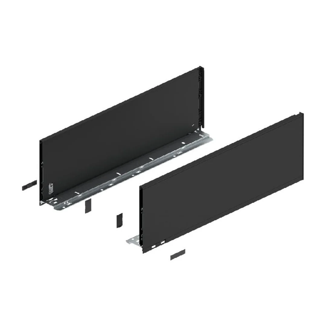 Blum LEGRABOX F-Height Drawer Box Kit Matte Black 125 LB - Image 4