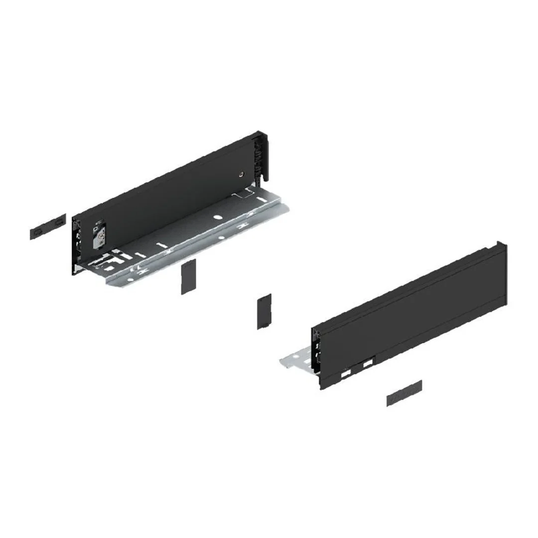 Blum LEGRABOX M-Height Drawer Box Kit Matte Black 125 LB - Image 6