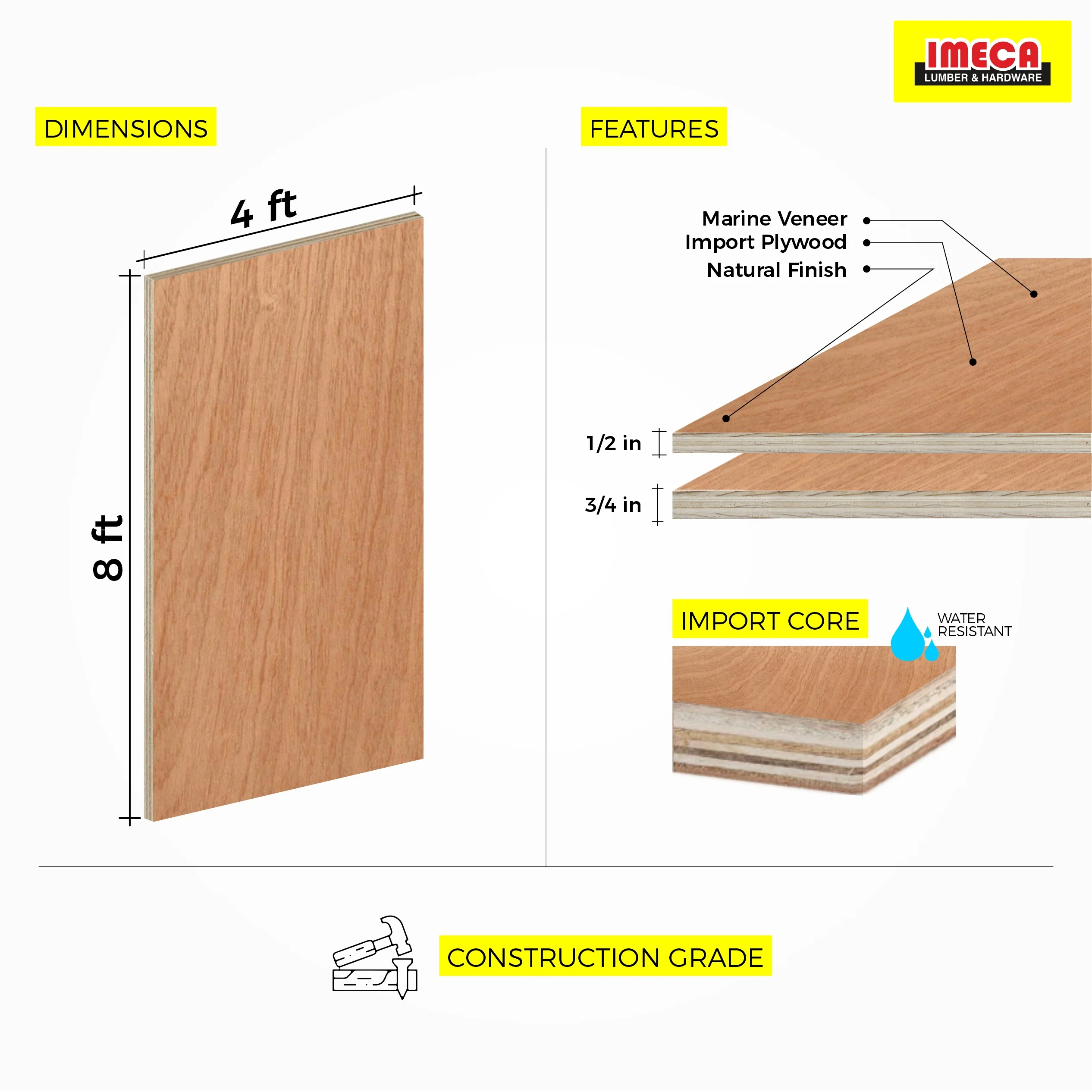 Marine Plywood (Water Resistant) - Image 9