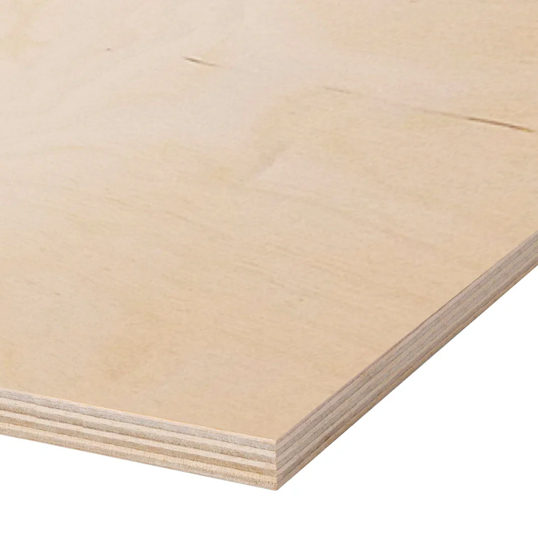 PLYWOOD RUSSIAN BIRCH 3/4-18MM B/BB 4X8
