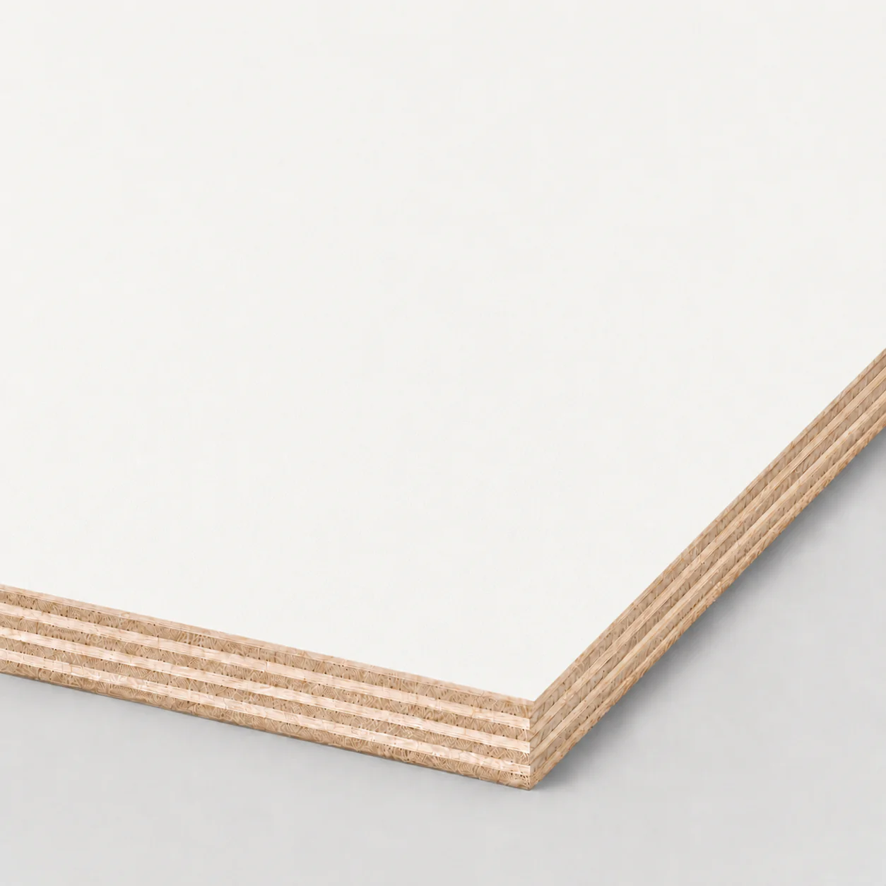 PLYWOOD PREMIUM LAMINATE WHITE 2S 1/2 4X8