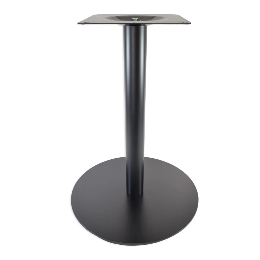 Round Table Base, 22" Round - Black 4000BKZ - Image 4