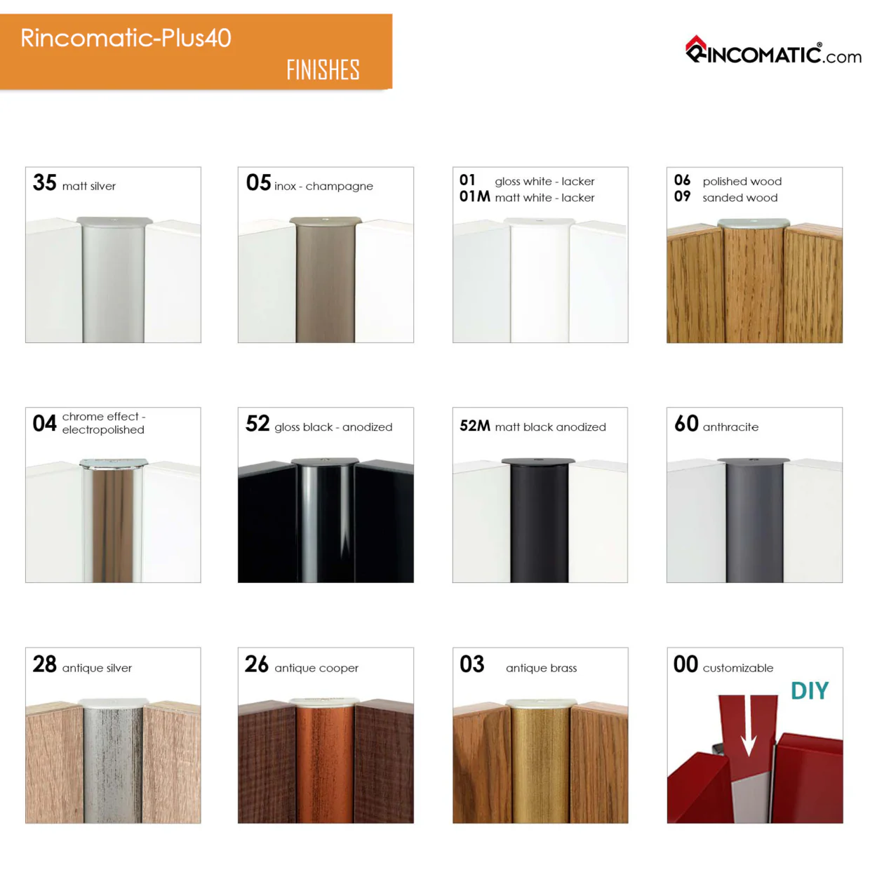 CORNER HINGE RINCOPLUS40 30'' SILVER - Image 4