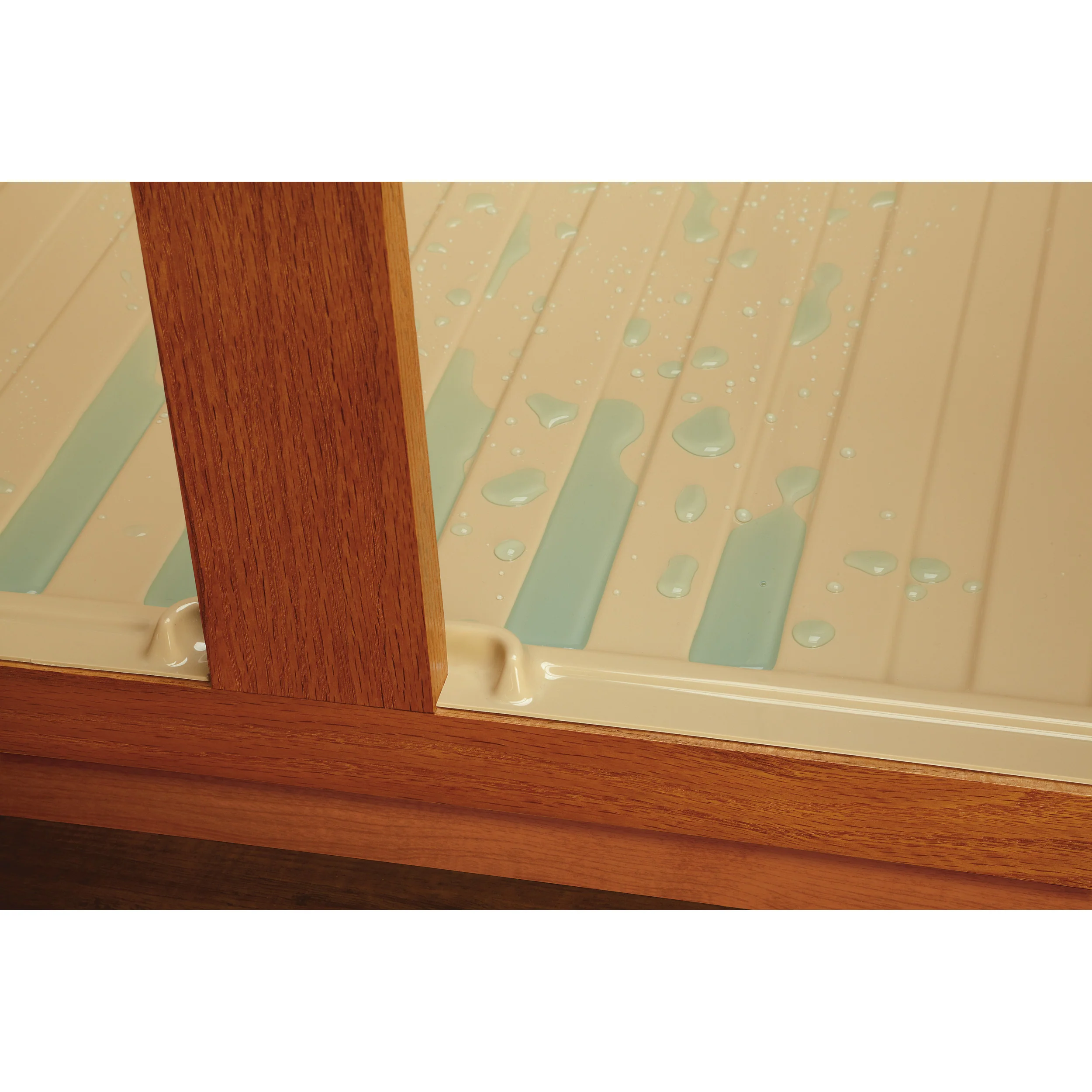 Sink Base Drip Tray Almond  40.5 in (1029 mm) W x 23.75 in (603 mm) D x 0.75 in (19 mm) H - Image 3
