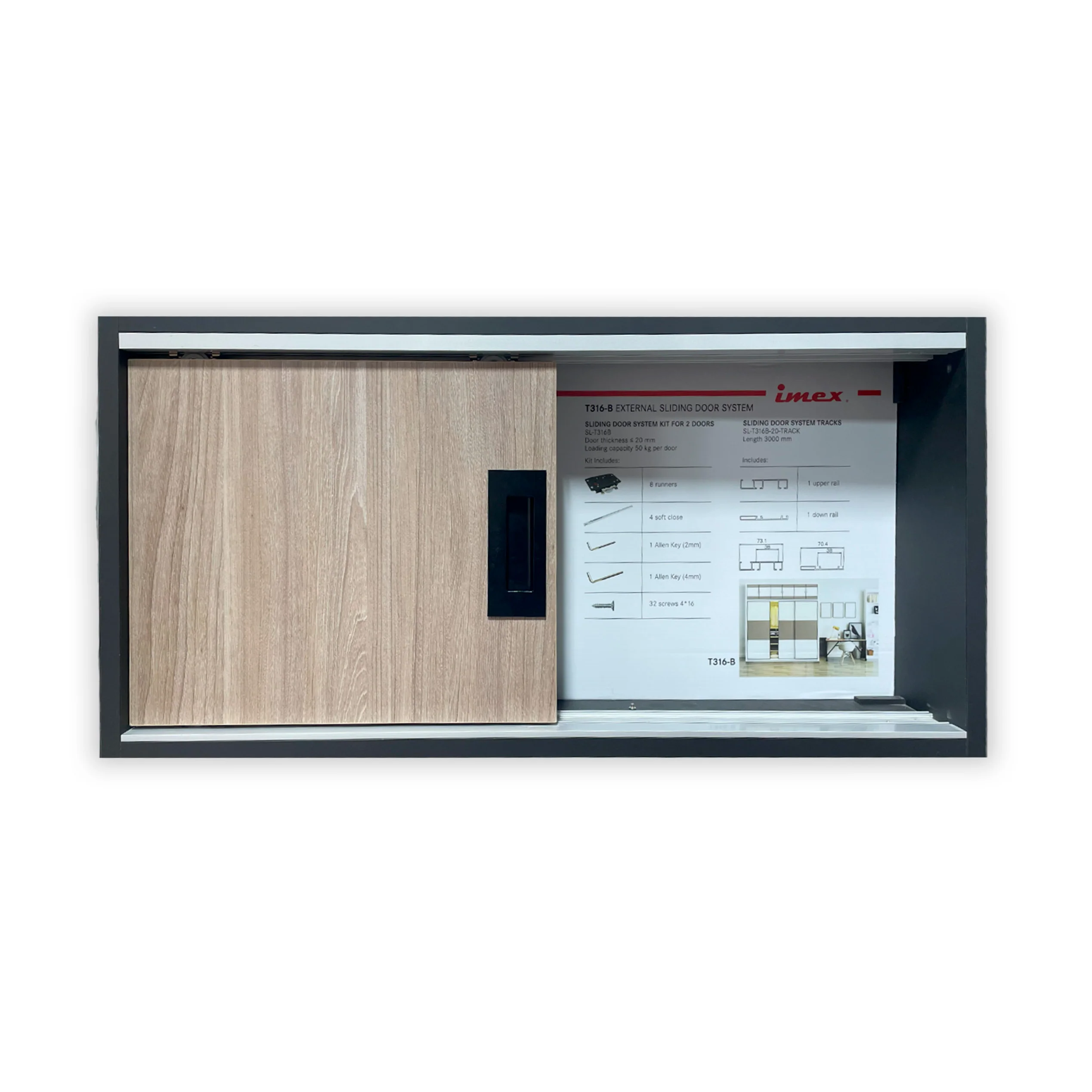 SLIDING DOOR SYSTEM TRACKS 3M - Image 10