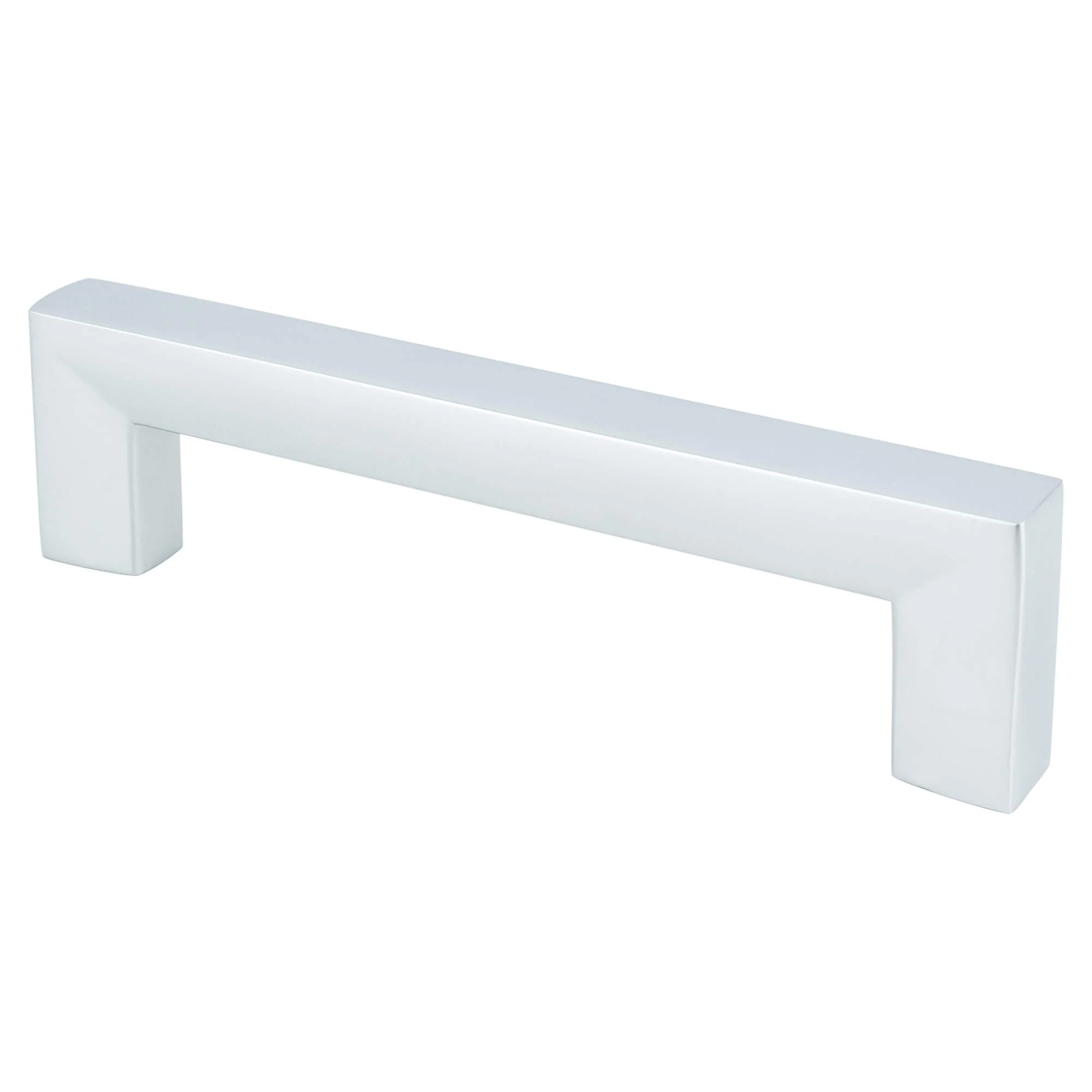 Square 96mm CC Dull Chrome Pull