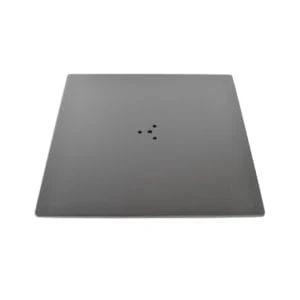 Square Table Base, 22" Square - Black 5000BKZ - Image 6
