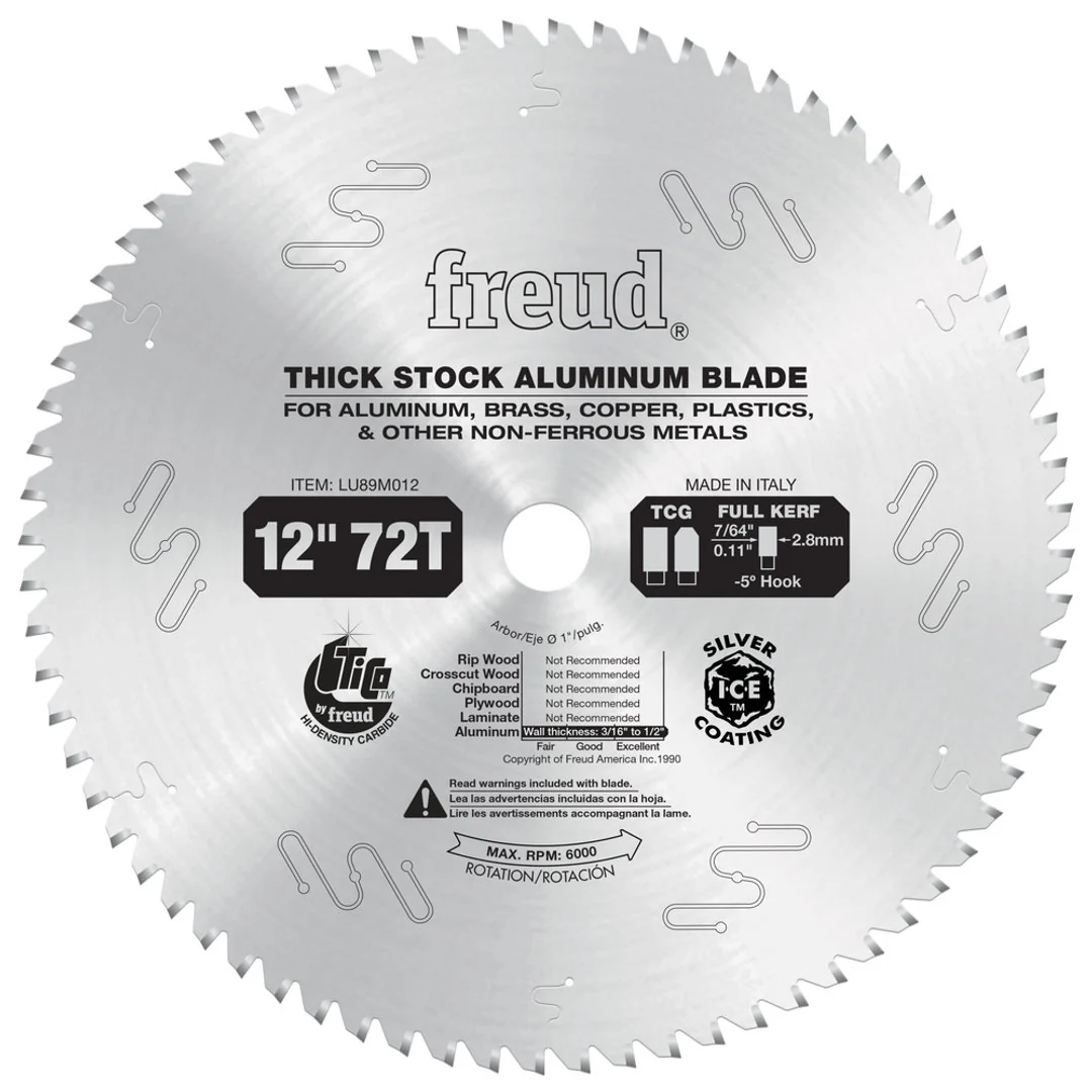 Thick Stock Aluminum Metal Blade - Image 2