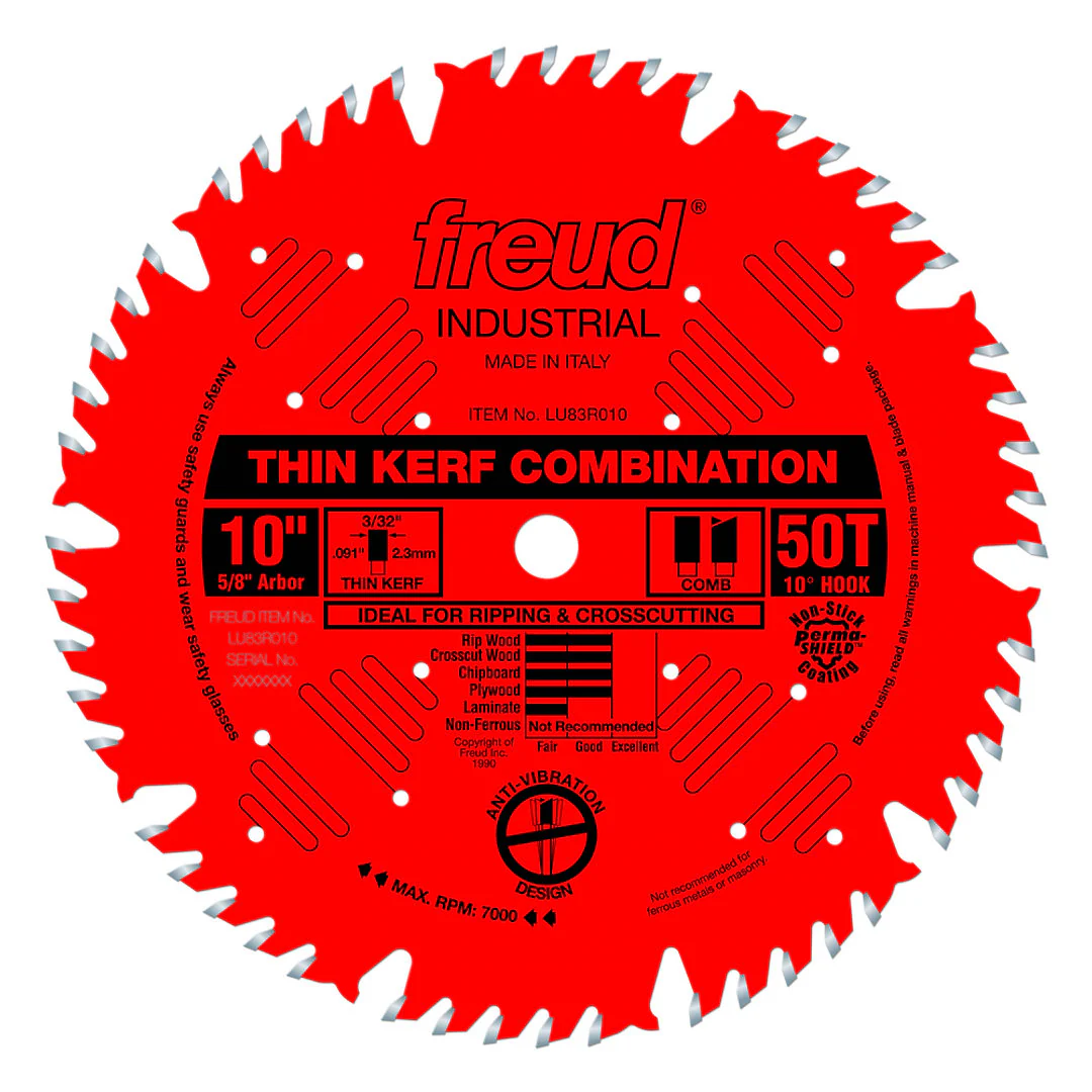 Thin Kerf Combination Blade