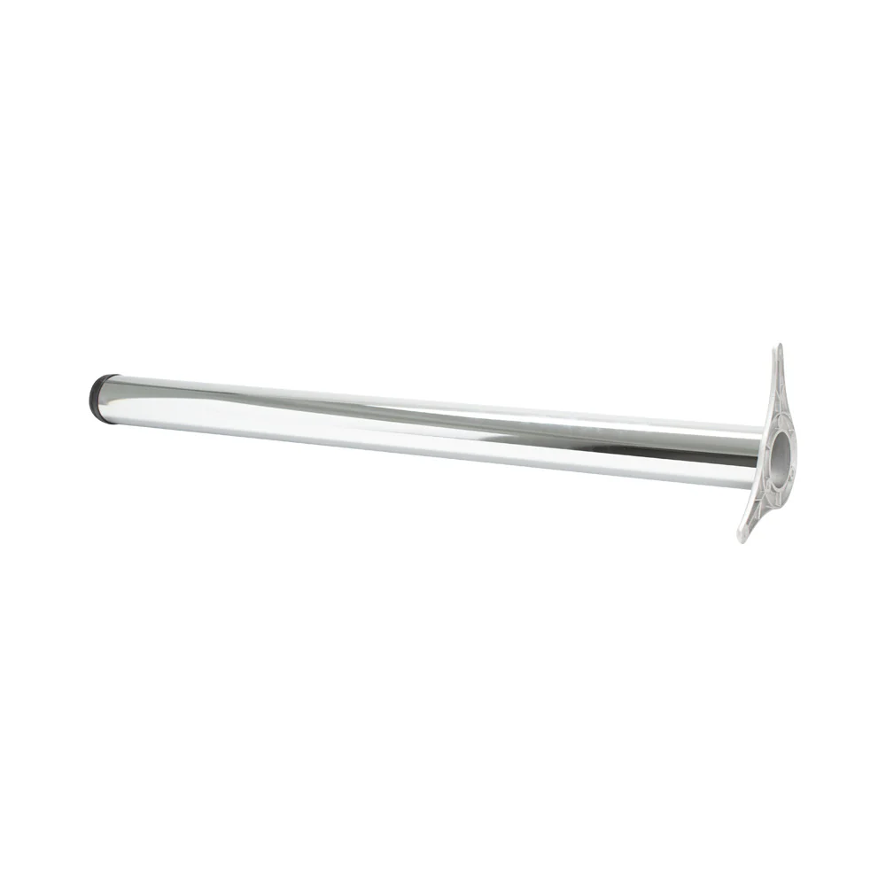 Breakfast Bar Leg 60mm x 710mm Brush Nicke - Image 2