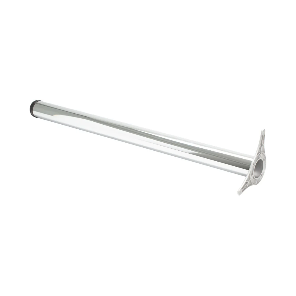 Breakfast Bar Leg 60mm x 710mm Brush Nicke - Image 3