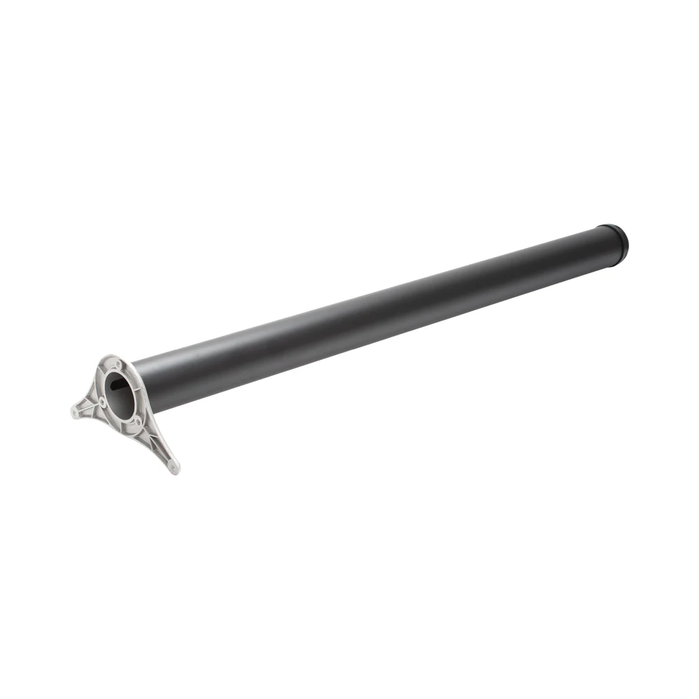 Breakfast Bar Leg 60mm x 870mm Matte Black - Image 3