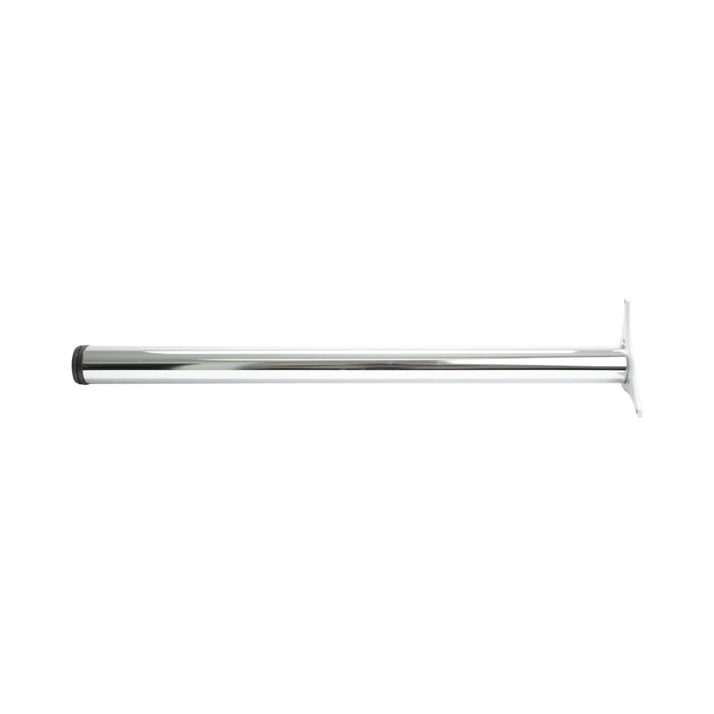 Breakfast Bar Leg 60mm x 870mm Brush Nicke - Image 4