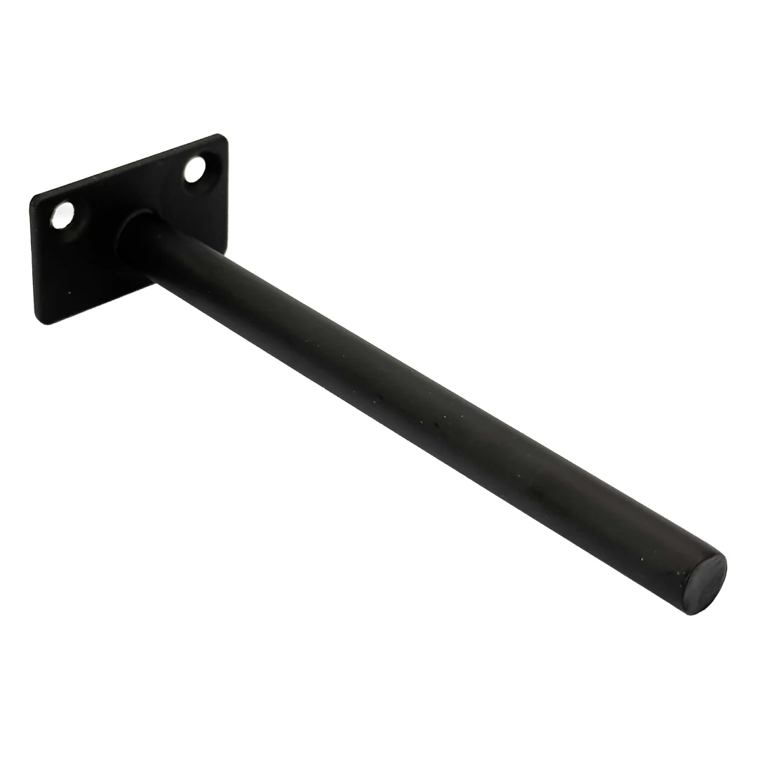 JNB Single Wall Bracket 076 - 6" - Black