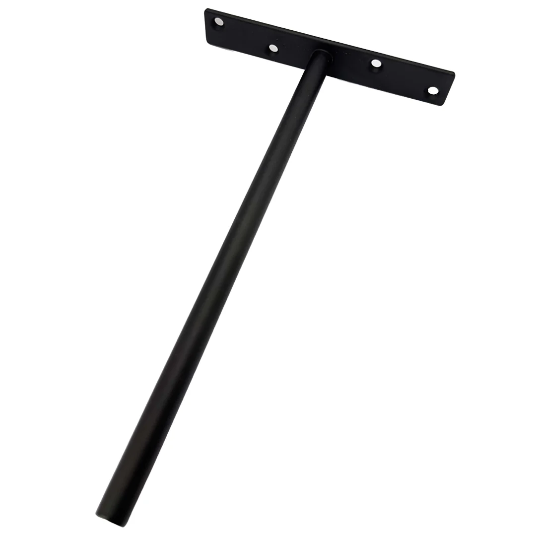 JNB Single Wide Wall Bracket 0810 - 10" - Black