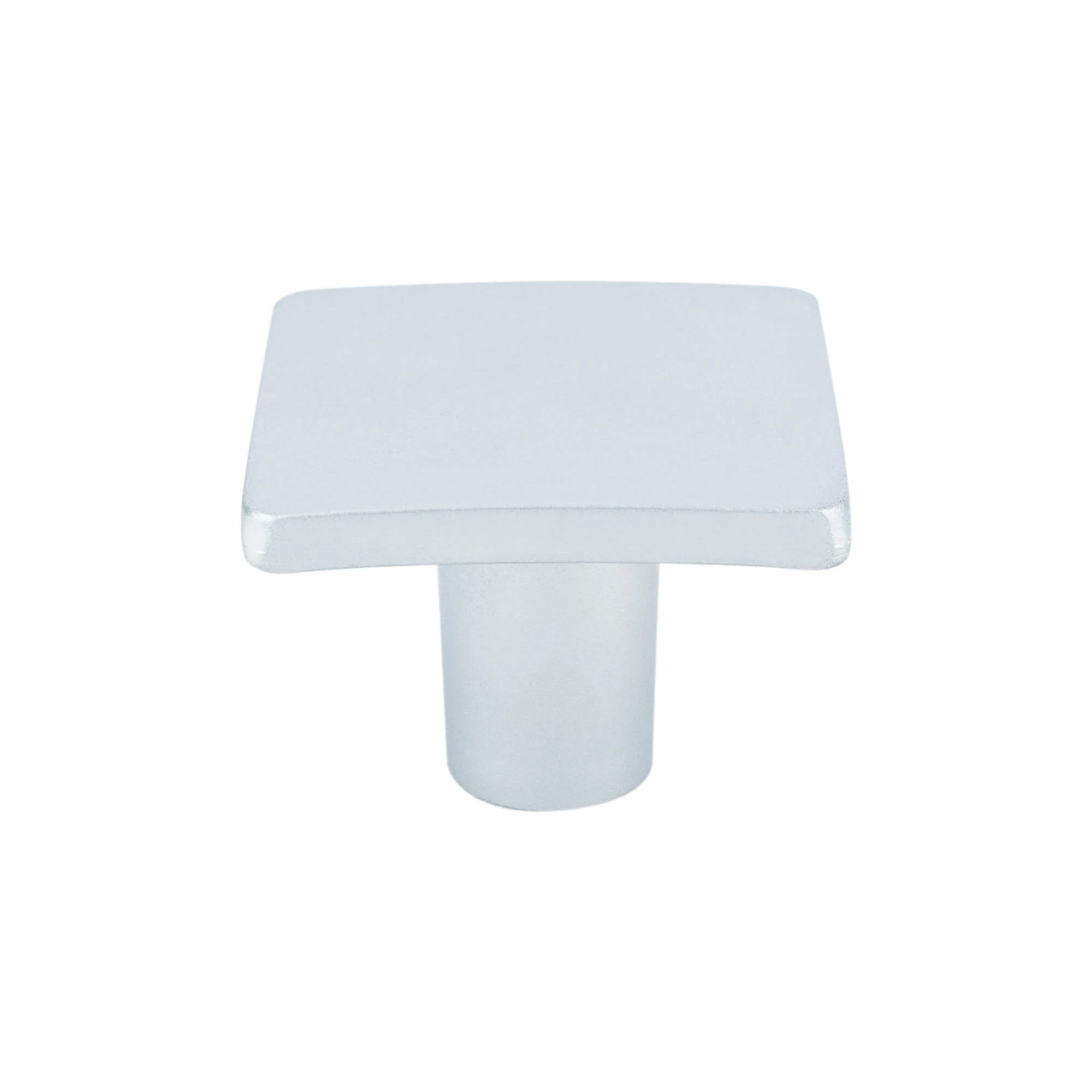 Wave Dull Chrome Small Knob