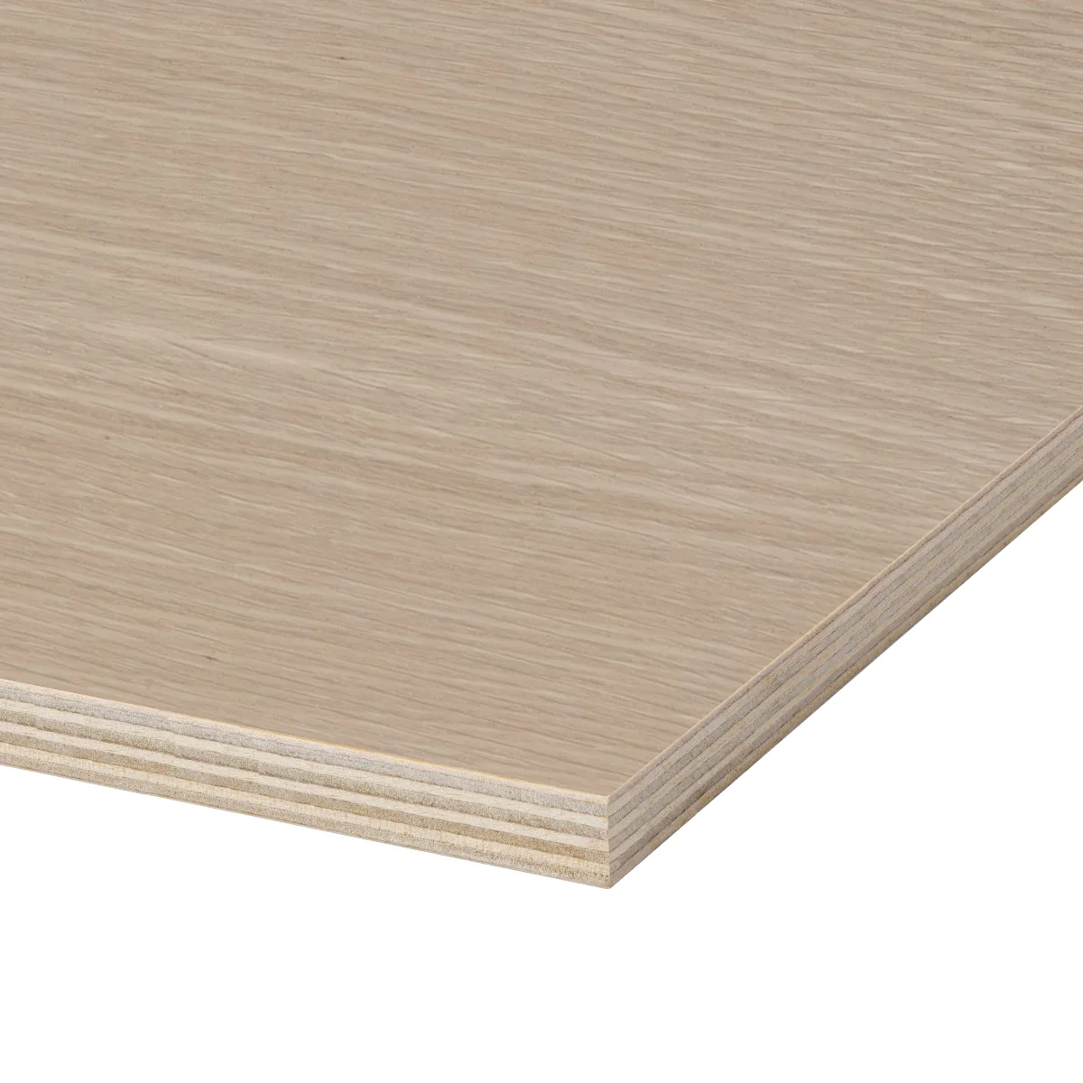 White Oak Plywood, Plain Sliced Veneer 4 ft x 8 ft - Image 2