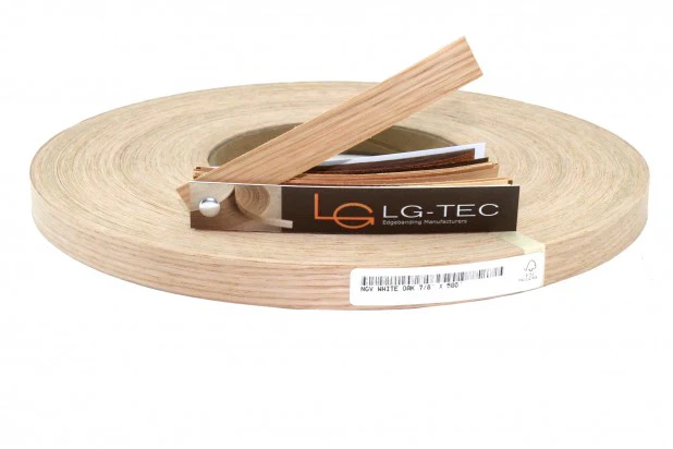 White Oak Wood Veneer Edge Banding - Image 3