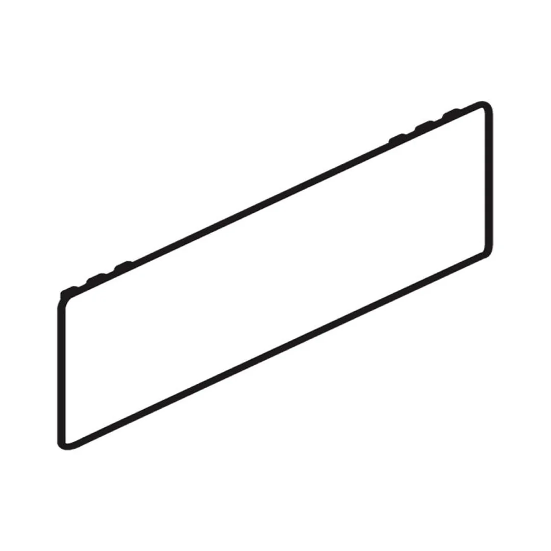 Blum LEGRABOX Outer Cover Cap Embossed Matte Black - Image 2