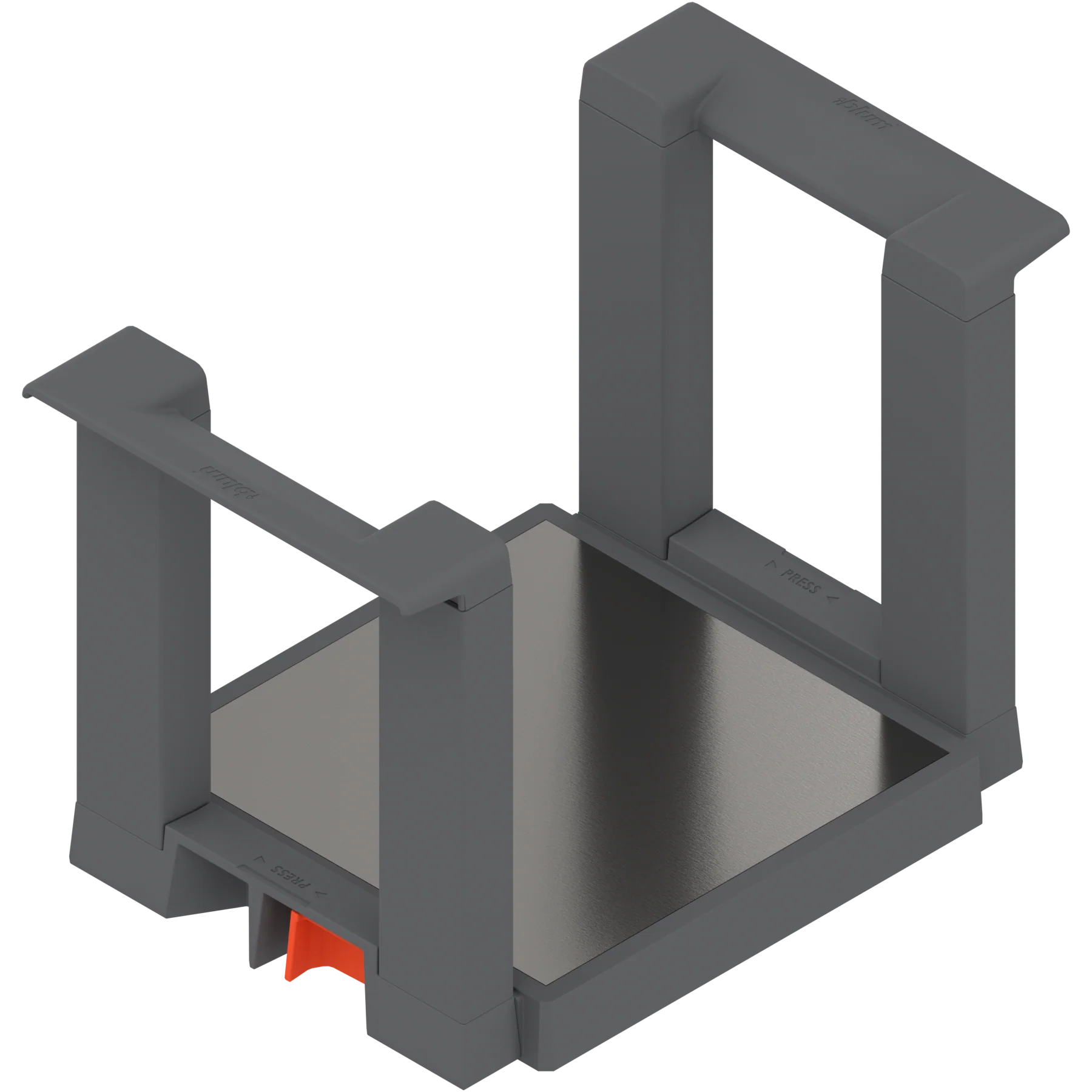 LEGRABOX Adjustable plate holder Ident Orion Grey Matte