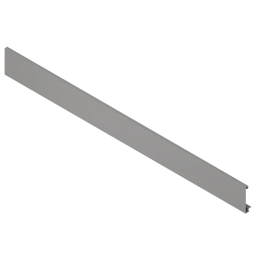 Front piece, for interior drawer and interior roll-out with cross gallery, CW=1200 mm, for cutting to size, for MERIVOBOX-45X